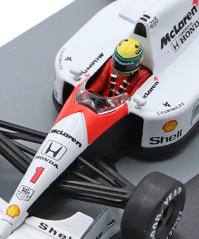 ixo 1/18 マクラーレン ホンダMP4 /4 F1日本GP アイルトンセナ - ミニカー