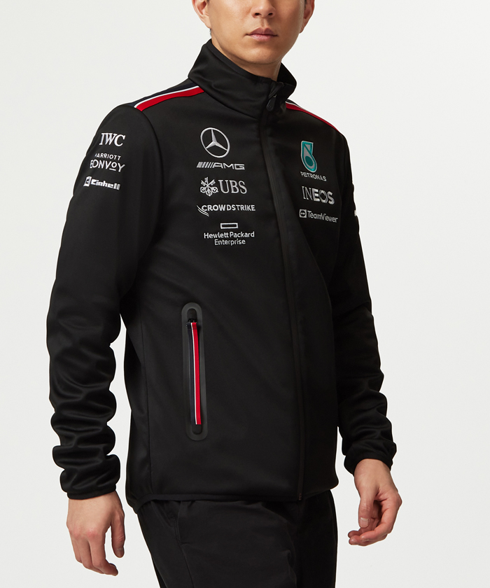 L ナイロンジャケット　メルセデス　AMG  F1