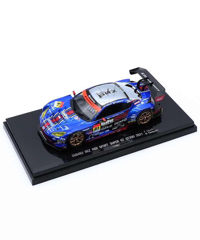 エブロ スバル BRZ R&D SPORT SUPER GT 2021 - ミニカー