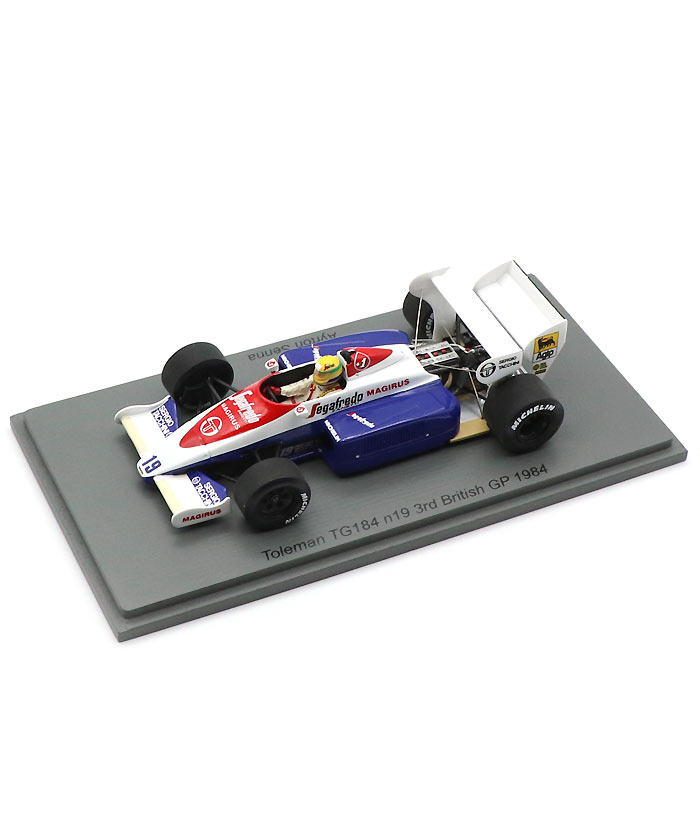 11 F1その他|1/43スケール【30％オフセール】スパーク 1/43スケール トールマン ハート TG184 アイルトン・セナ 1984年  イギリスGP 3位入賞 F1オフィシャルグッズストア EURO SPORTS公式通販