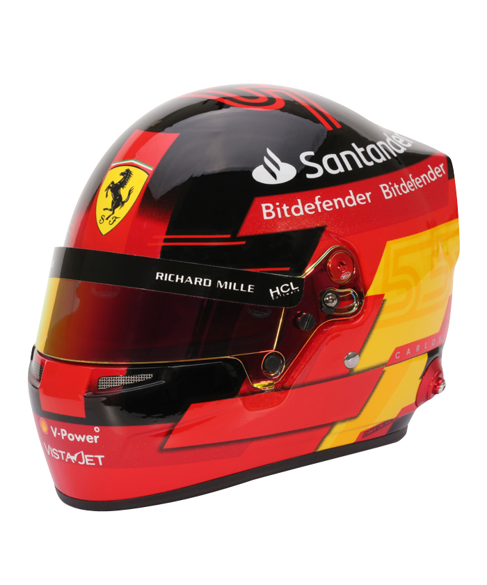 最安に挑戦 (フェラーリ/FERRARI)BELL 1/2スケール カルロス・サインツ