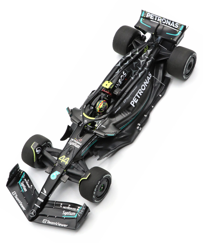1/18ミニチャンプスメルセデスF1    ルイスハミルトン2022年モナコGP 1/18ミニチャンプスメルセデスF1 ルイスハミルトン2022年モナコGP