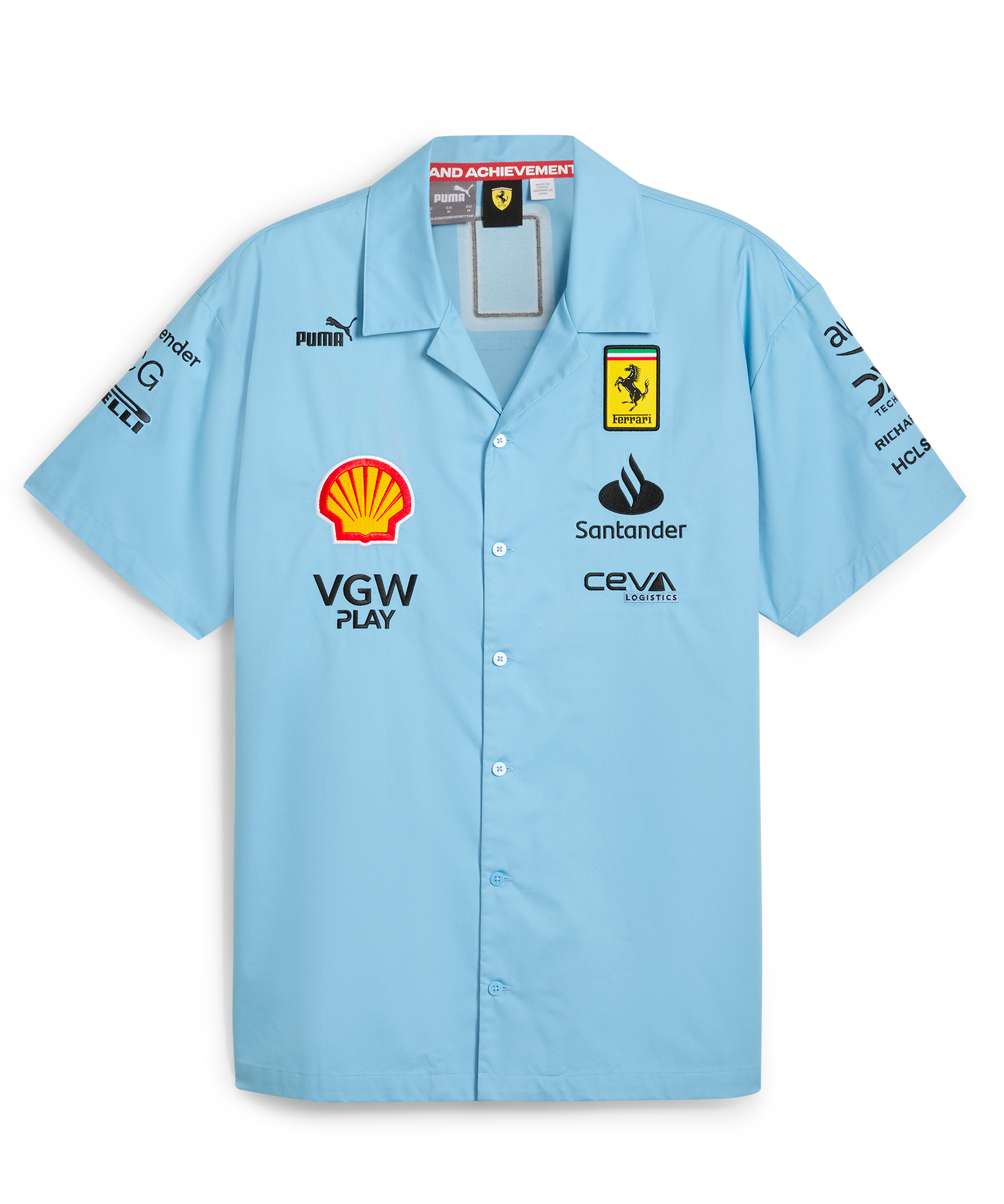 2 / フェラーリポロシャツ・シャツPUMA スクーデリア フェラーリ SF チーム マイアミGP シャツ 2024 /TMW F1