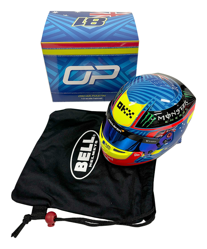 激安の ミニヘルメット ベル 1/2 マクラーレン オスカー・ピアストリ F1 F1