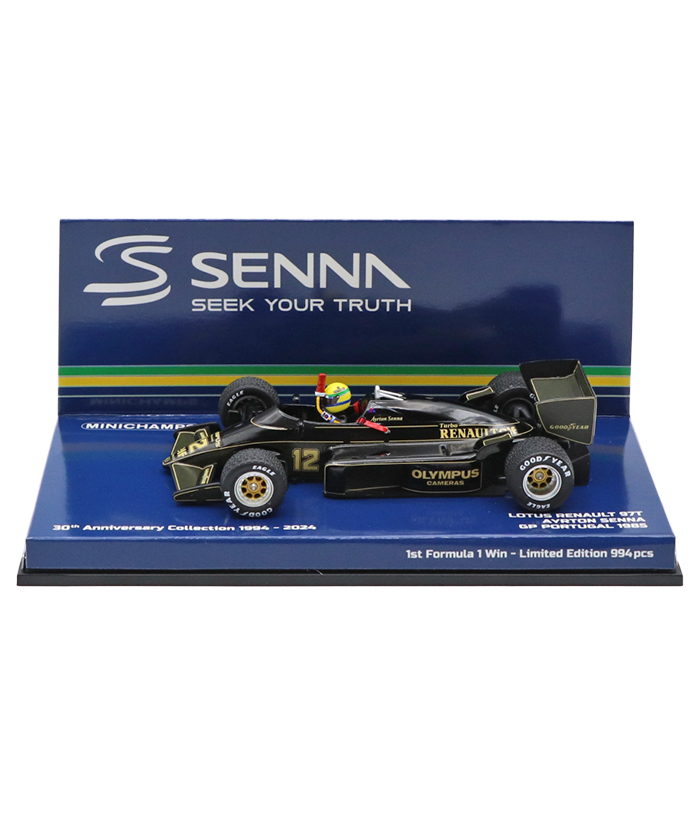 ミニチャンプス 1/43セナコレロータス97Tセナ1stウィン Jps仕様