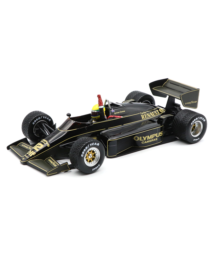 ミニチャンプス アイルトンセナ Lotus Renault 97T 1985