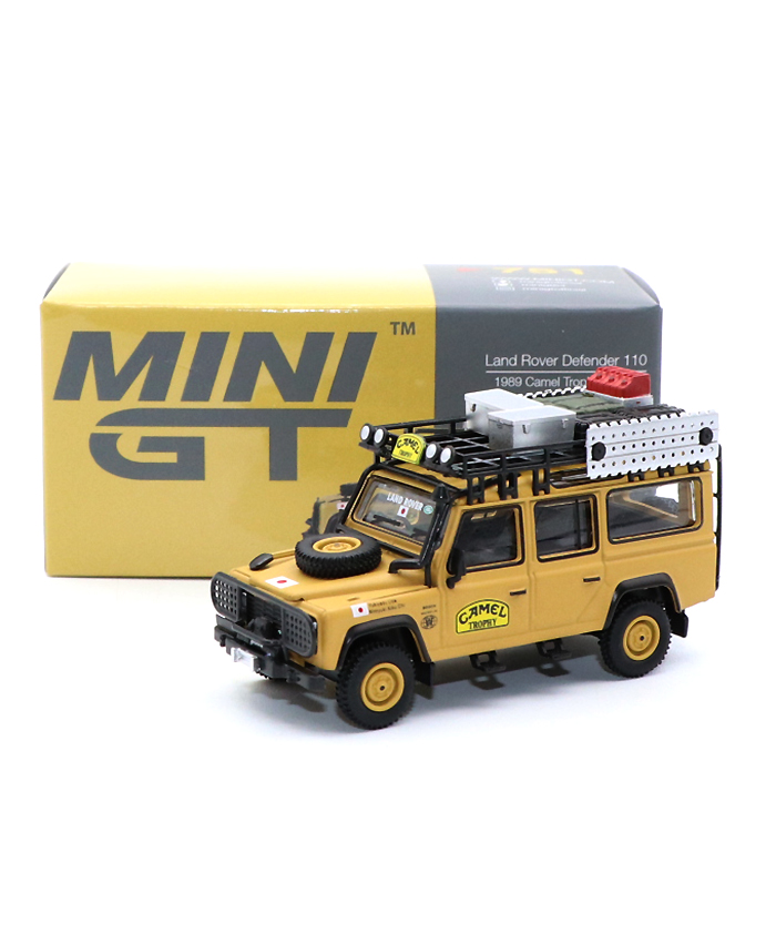35 / クルマメーカー他|その他スケール【30%オフセール】MINIGT 1/64スケール ランドローバー ディフェンダー 110  キャメルトロフィー アマゾン 1989年 チームジャパン /msl F1オフィシャルグッズストア EURO SPORTS公式通販