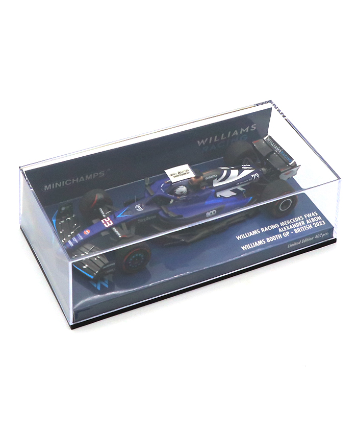 ミニチャンプス 1/43 ウィリアムズ レーシング FW45 2023 F1 #23