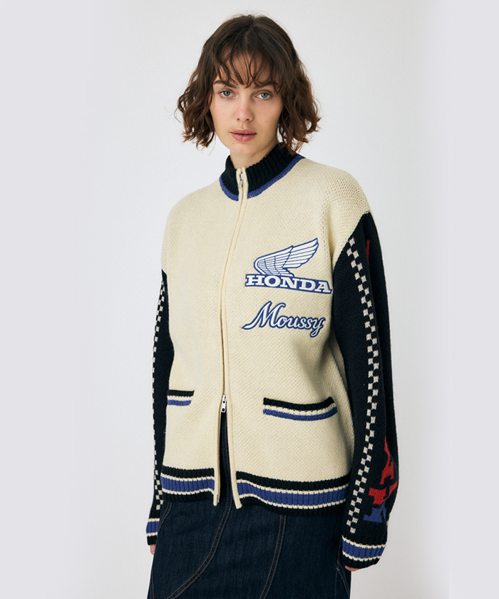 MOUSSY | HONDA JACQUARD ニットトップス (ニット ) |SHEL'TTER WEBSTORE
