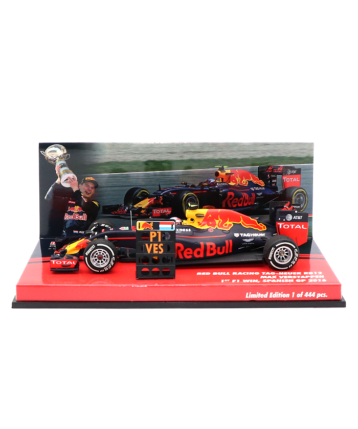 1 / レッドブル|1/43スケールCKモデルカーズ 別注 ミニチャンプス 1/43スケール レッドブル レーシング タグホイヤー RB12 マックス・フェルスタッペン 2016年 スペインGP F1 初優勝 ピットボード付き F1オフィシャルグッズストア EURO SPORTS公式通販 1 / レッドブル|1/43スケールCKモデルカーズ 別注 ミニチャンプス 1/43スケール レッドブル レーシング タグホイヤー RB12 マックス・フェルスタッペン 2016年 スペインGP F1 初優勝 ピットボード付き F1オフィシャルグッズストア EURO SPORTS公式通販
