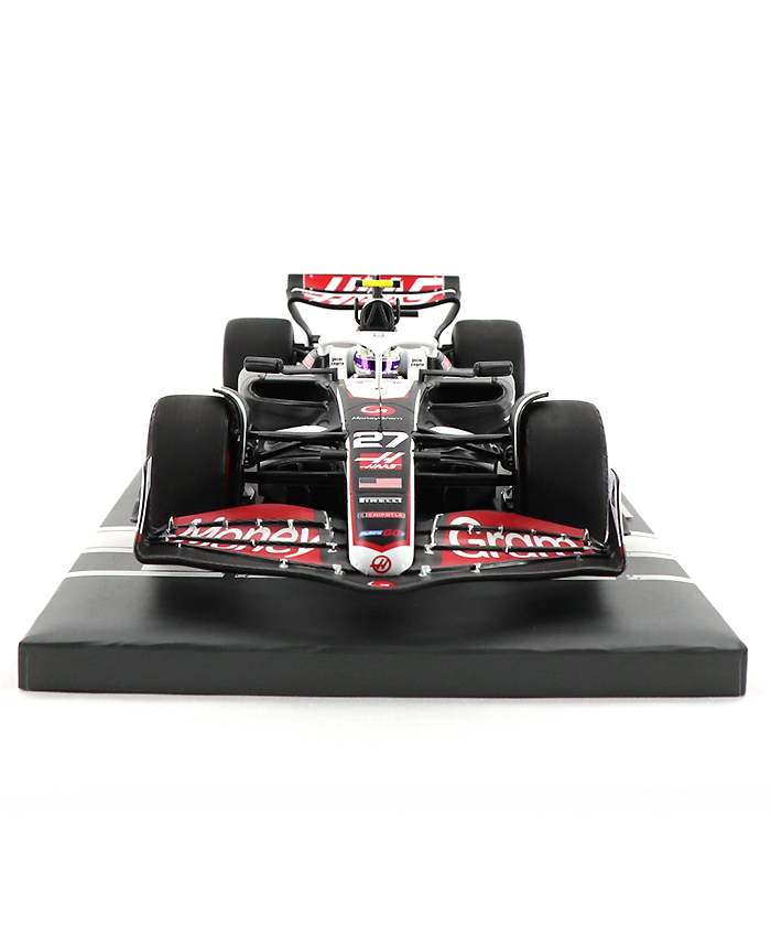 【はこぽす対応商品】 ☆1円スタート売り切り☆ミニチャンプス 1/18 ハース F1 チーム レーシングカー