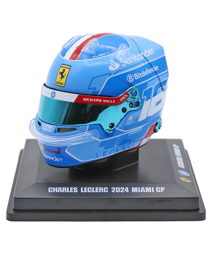 ミニヘルメット 2023 シャルル・ルクレール 1:2スケール