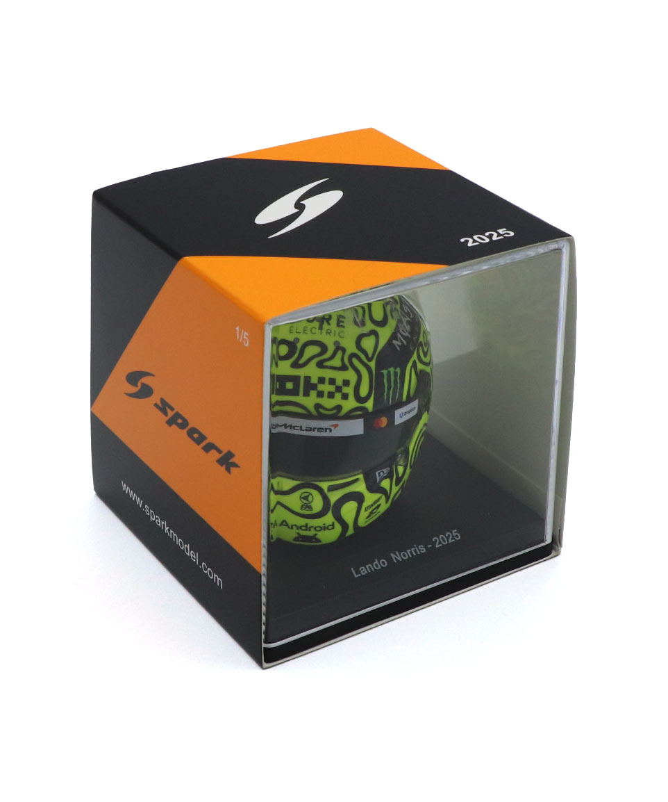 1/8 日本未発売 ヘルメットJapan 2019 ランド ノリス MCL34 ランド・ノリス ヘルメット | autosport web