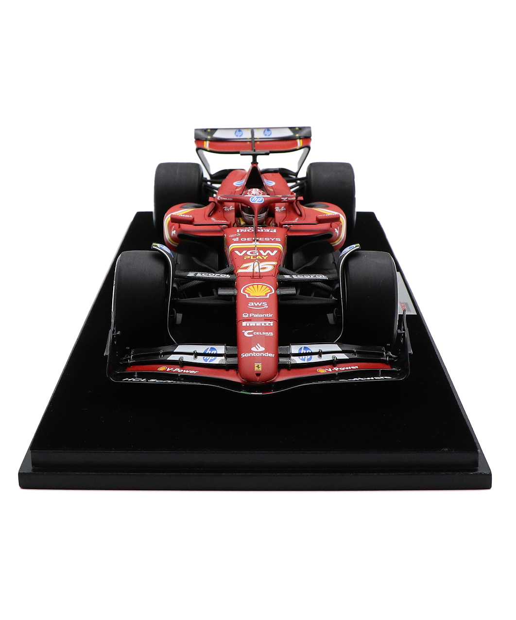 （日本未発売）F1 フェラーリ　シャルルルクレール.2021年モナコGP1:5 追記】ルクレール、ドライブシャフトのトラブルでスタートできず