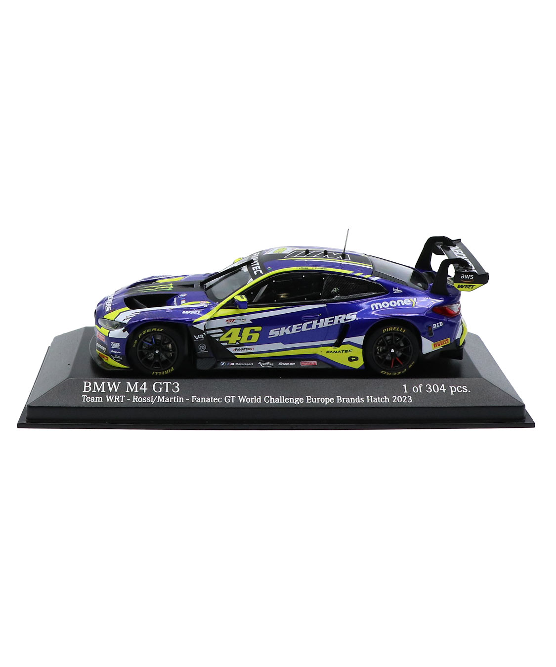 ミニチャンプス 1/43 バレンティーノ・ロッシ WRC 世界1008個限定 ミニチャンプス 1/43 バレンティーノ・ロッシ WRC 世界1008個