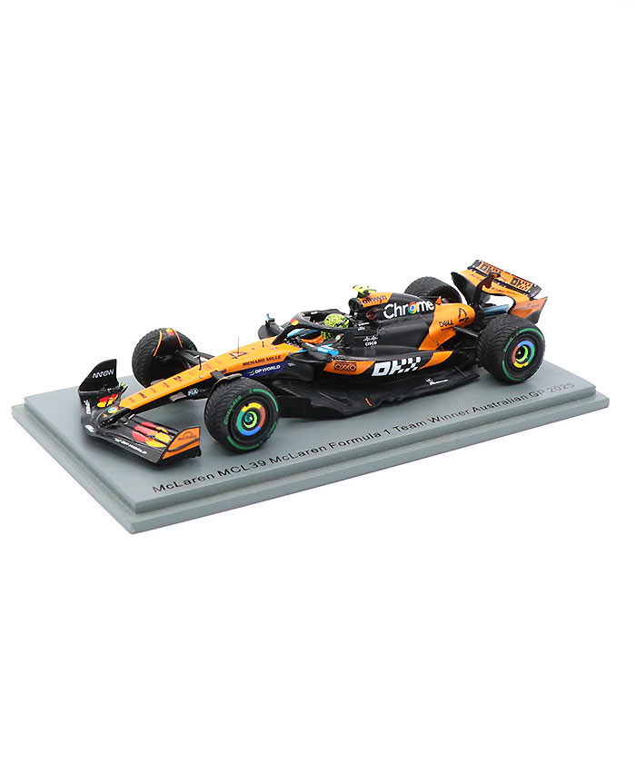 【Spark 1/43】☆デカール加工特注品☆マクラーレン　ノリス　イギリスGP Spark 1/43】☆デカール加工特注品☆マクラーレン ノリス