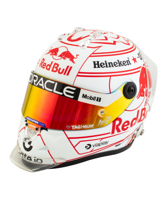 マックス・フェルスタッペン 1/2ヘルメット 1 / レッドブル|1/2スケールフェルスタッペン別注 シューベルト