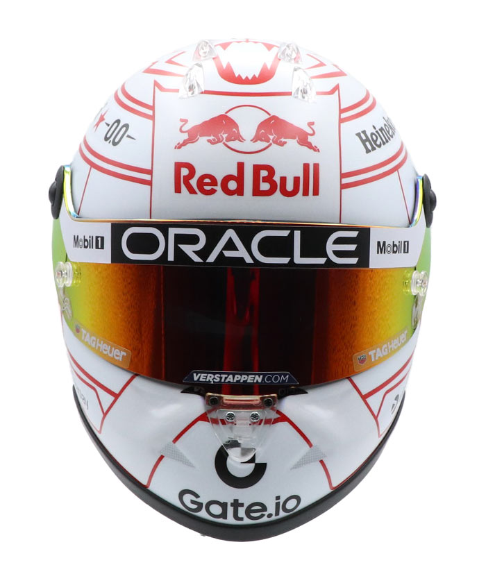 マックス・フェルスタッペン 1/2ヘルメット 1 / レッドブル|1/2スケールフェルスタッペン別注 シューベルト