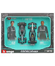 ブラゴ 1/43スケール メルセデス AMG ペトロナス F1 W15 E パフォーマンス #44 ハミルトン #63 ラッセル 2台セット  /24f1m