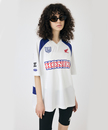 ホンダ MOUSSY HONDA RACING ゲームシャツ ホワイト