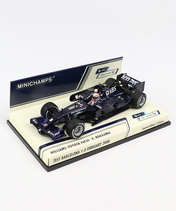 【海外並行品】ミニチャンプス 1/43スケール ウィリアムズ トヨタ FW30 中嶋一貴　2008年バルセロナテスト2月…