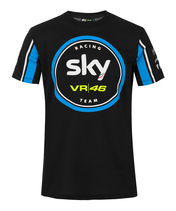 【50%オフセール】バレンティーノ・ロッシ Sky レーシング チーム VR46 レプリカ Tシャツ /FN-W…