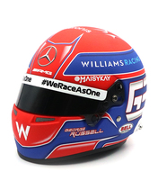 SPORTS MINI LINE 1/2スケール ジョージ・ラッセル 2021 ウィリアムズ レーシング ヘルメット　…
