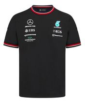 メルセデスAMGペトロナス F1チーム Tシャツ ブラック 2022 /TM-W…