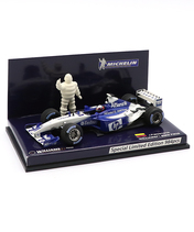 ミシュラン別注 ミニチャンプス 1/43スケール ウィリアムズ F1 BMW FW25 ファン・パブロ・モントーヤ…