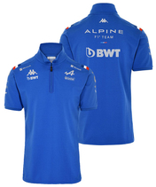 アルピーヌ F1 チーム ポロシャツ ブルー
