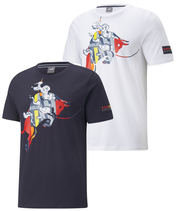 【30％オフセール】PUMA レッドブルレーシング ダイナミック ブル ロゴ Tシャツ 22FW / LS-W / AR…
