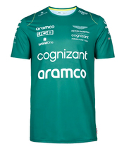 アストンマーチン アラムコ コグ二ザント F1 チーム スポンサー Tシャツ 2022…