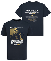 マックス・フェルスタッペン 2022 ワールドチャンピオン記念Tシャツ /FN-W/ARB …