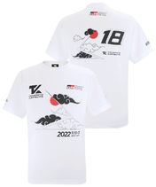 勝田貴元 TK記念 Tシャツ 2022 ホワイト /TGR_WRC