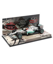 【海外並行品】シューマッハー別注 ミニチャンプス 1/43スケール メルセデス AMG ペトロナス W03 ミハエル・シ…