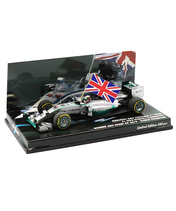 ユーロスポーツ別注 ミニチャンプス 1/43スケール メルセデス AMG ペトロナス F1 チーム W05 ハイブリッド…