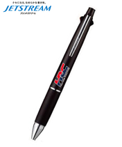 HRC Honda RACING オフィシャル 機能ペン(4色ボールペン ＆ シャーペン)  ブラック…