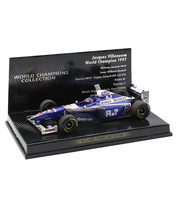 ミニチャンプス 1/43スケール ウィリアムズ ルノー FW19 ジャック・ビルニューブ 1997年 ワールドチャンピオ…