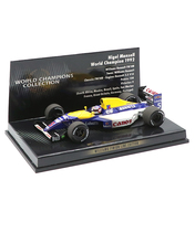ミニチャンプス 1/43スケール ウィリアムズ ルノー FW14B ナイジェル・マンセル 1992年 ワールドチャンピオ…