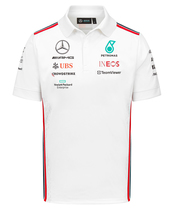 【50％オフセール】メルセデス AMG ペトロナス F1チーム ポロシャツ ホワイト 2023 /TM-W…