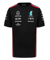 メルセデス AMG ペトロナス F1チーム Tシャツ ブラック 2023 /TM-W…