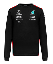 メルセデス AMG ペトロナス F1チーム ロングスリーブ Tシャツ ブラック 2023 /TM-W…