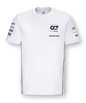 スクーデリア アルファタウリ チーム Tシャツ ホワイト 2023