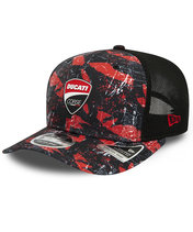 ドゥカティ コルセ NewEra 9FIFTY ロゴ AOP ストレッチ キャップ…