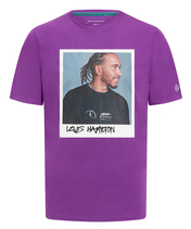 メルセデスAMGペトロナス F1チーム FW ルイス・ハミルトン ポートレイト Tシャツ/FN-W…
