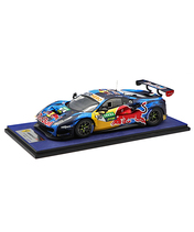 ルックスマート 1/18スケール フェラーリ 488 GT３ EVO レッドブル AF コルセ NO.30 リアム・ロー…