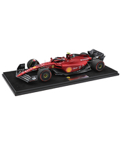 ルックスマート 1/18スケール フェラーリ F1-75 カルロス・サインツ 2022年 バーレーンGP 2位入賞…