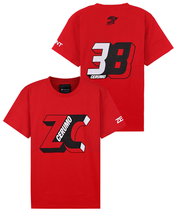 TGR チーム ゼントセルモ FAN Tシャツ レッド 2023 