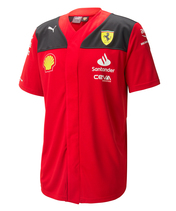【50％オフセール】PUMA スクーデリア フェラーリ チーム ベースボール ジャージ 2023 /TM-W…