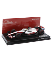 ミニチャンプス 1/43スケール ハース F1 チーム VF-22 ミック・シューマッハー 2022年 バーレーンGP…